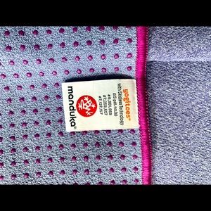 Yogi toes by Manduka yoga mat towel